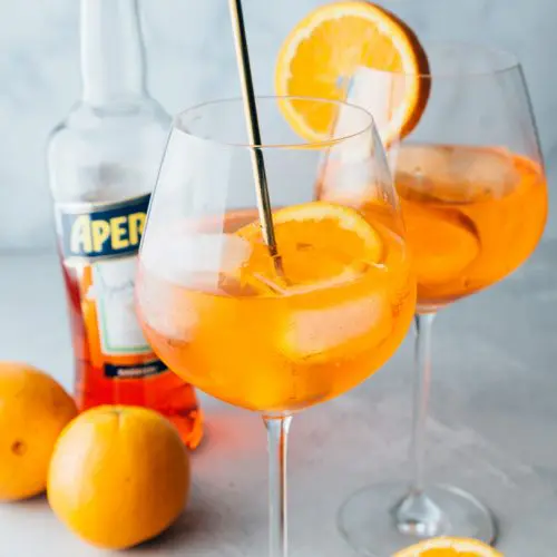 Aperol spritz maken