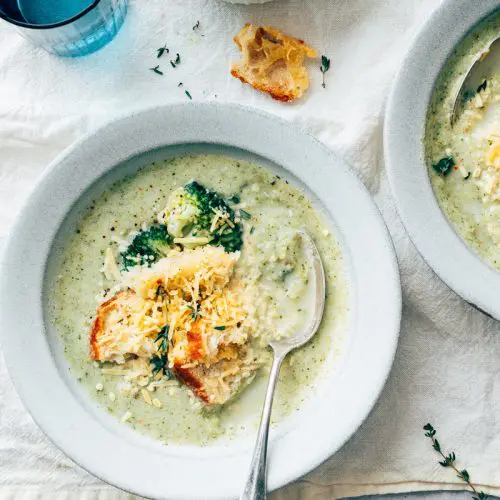 broccolisoep met bloemkool