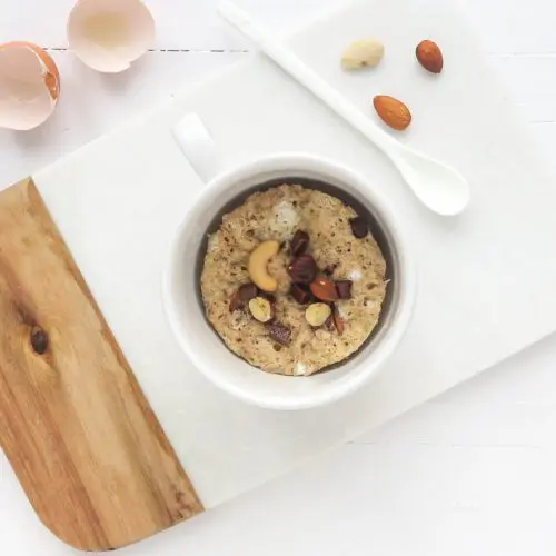 Bananabread in a mug