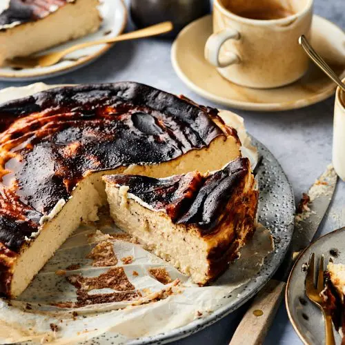 Baskische burnt cheesecake
