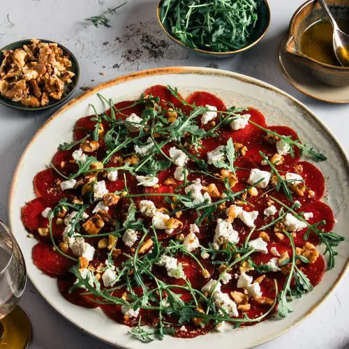 Bieten carpaccio