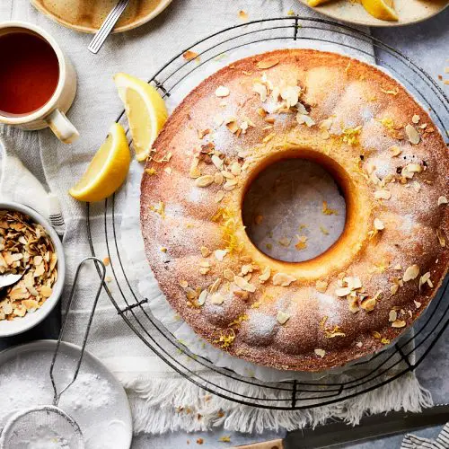 Gecondenseerde melk cake
