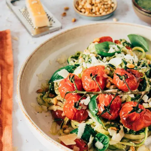 Courgette spaghetti