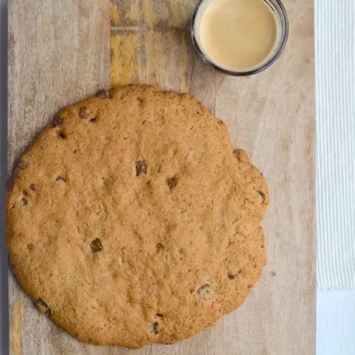 a giant cookie