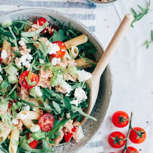 pastasalade met tonijn