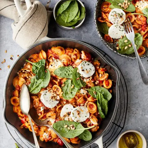 Geitenkaas pasta