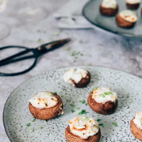 Gevulde champignons uit de oven