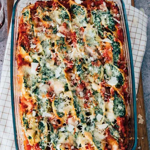 Gevulde pastaschelpen