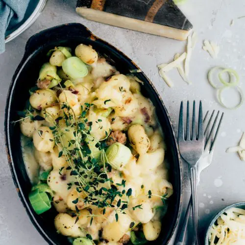 Recept gnocchi met prei