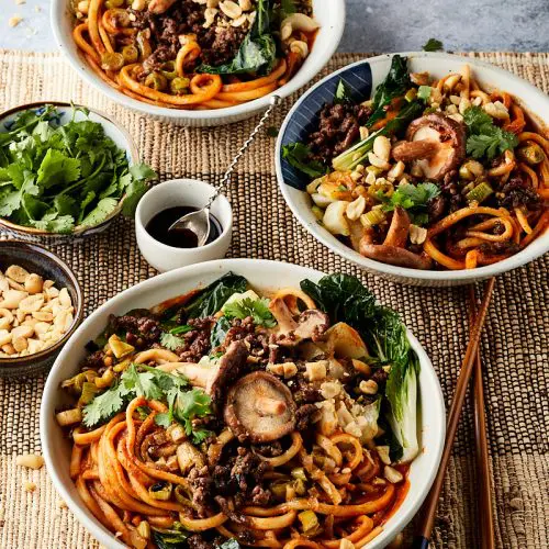 Gochujang noodles