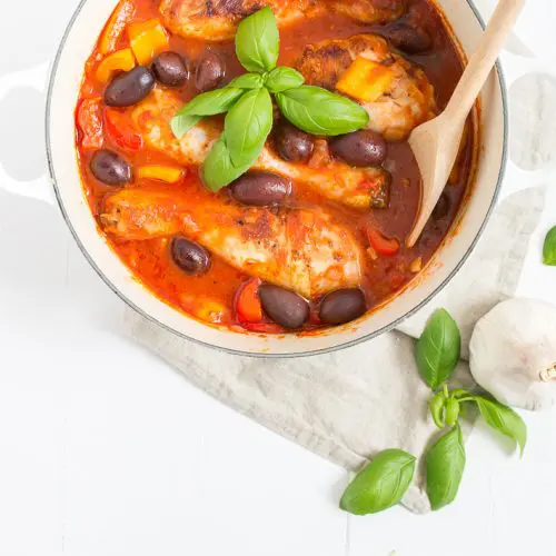Italiaanse kip stoofpot