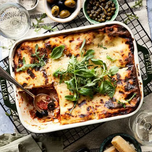 Lasagne puttanesca
