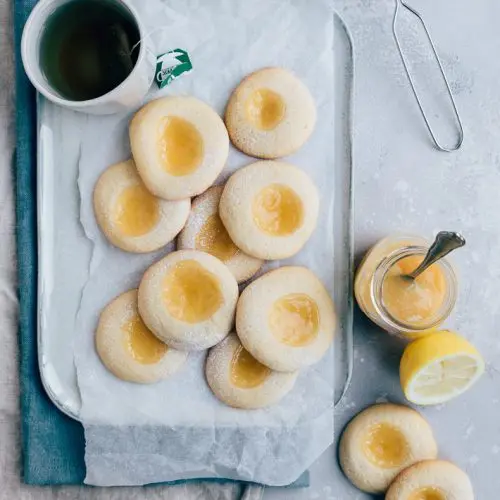 Lemoncurd koekjes