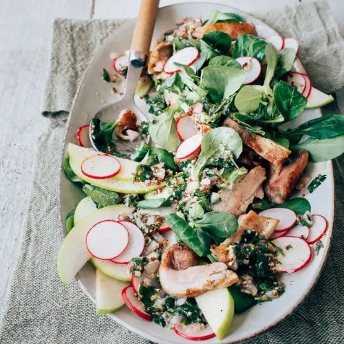 Maaltijdsalade met kip