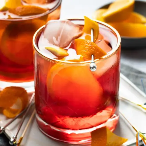 Negroni cocktail