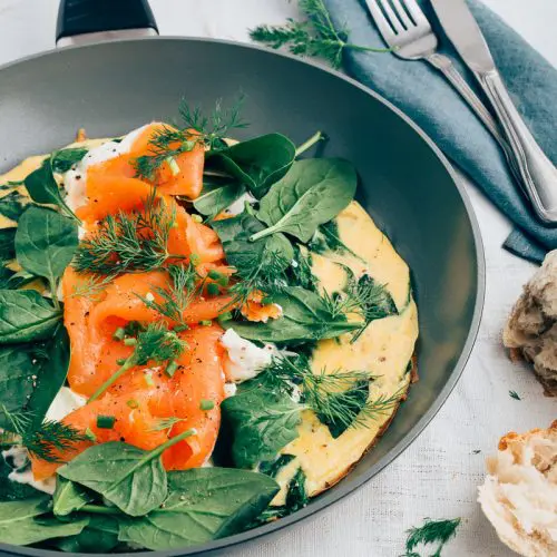 Omelet maken