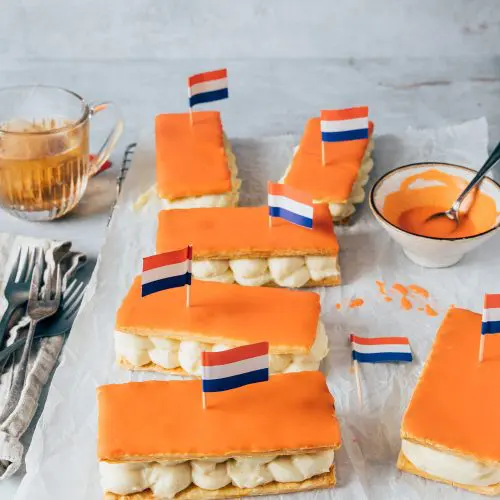 Oranje tompouce