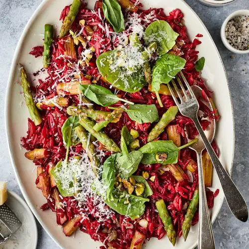 Orzo met bietjes