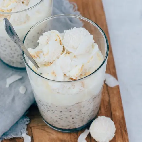 Overnight oats met kokos