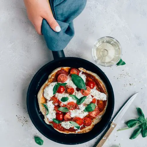 Pizza recept uit de pan