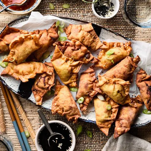 Pangsit goreng maken