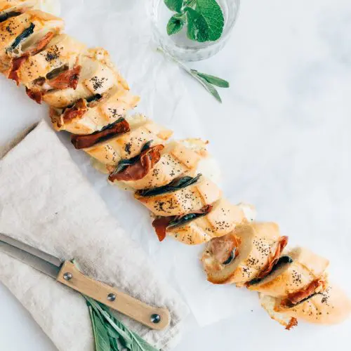 Partybrood met prosciutto