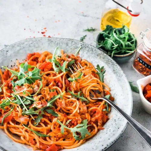 Pasta arrabbiata