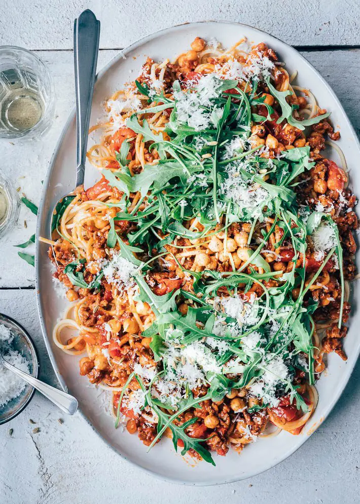 pastasaus met gehakt