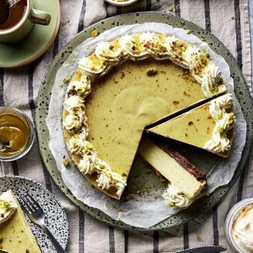 Pistache cheesecake