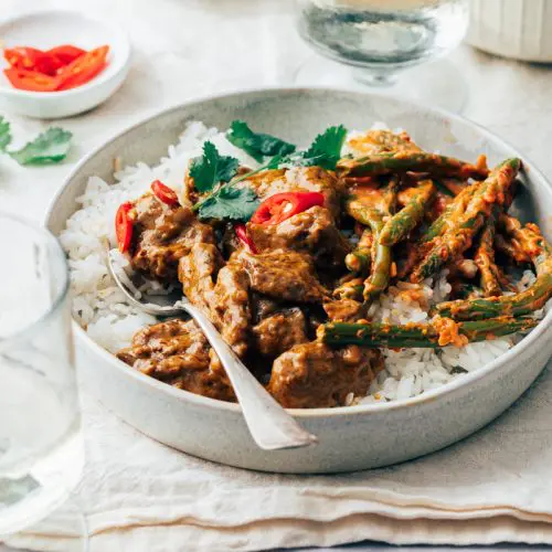 Rendang uit de slowcooker
