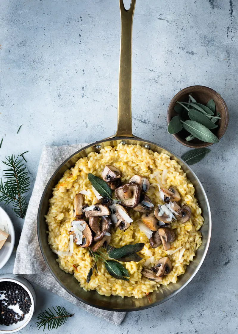 Risotto milanese