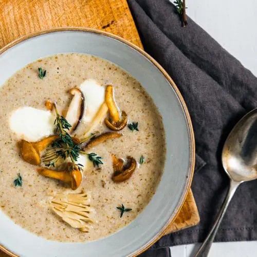Paddenstoelensoep recept