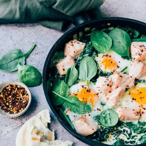Shakshuka met zalm