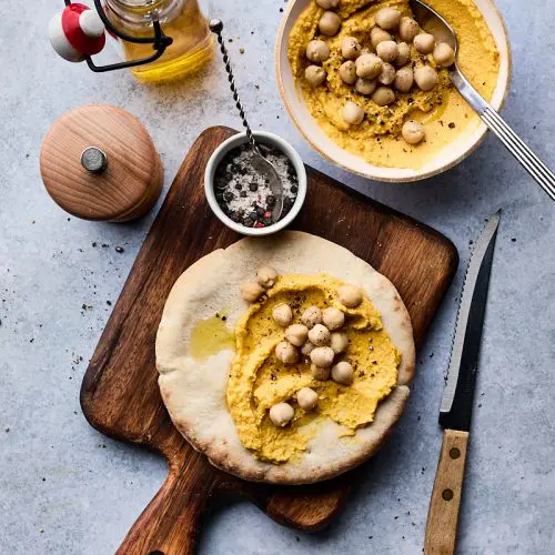 Pompoenhummus - Pompoen hummus