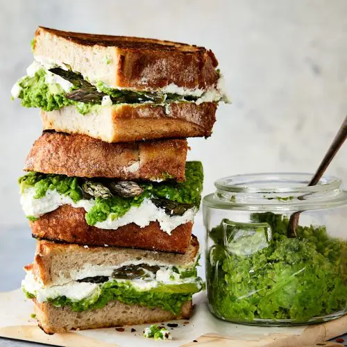 Tosti met avocado