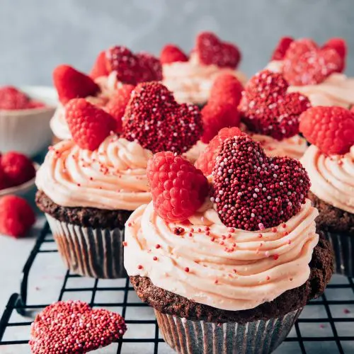 Valentijn cupcake