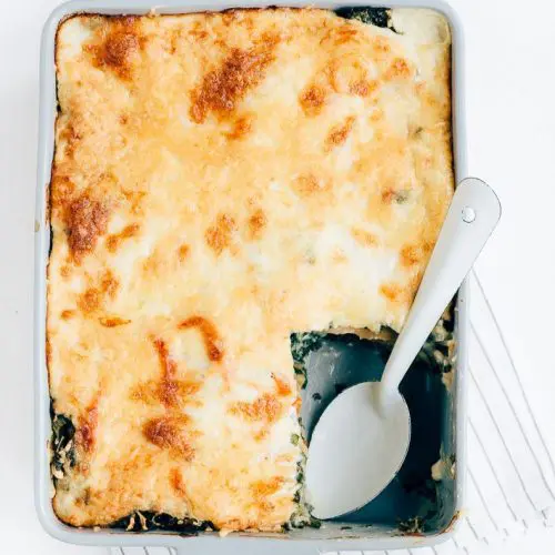 witte lasagne bechamelsaus