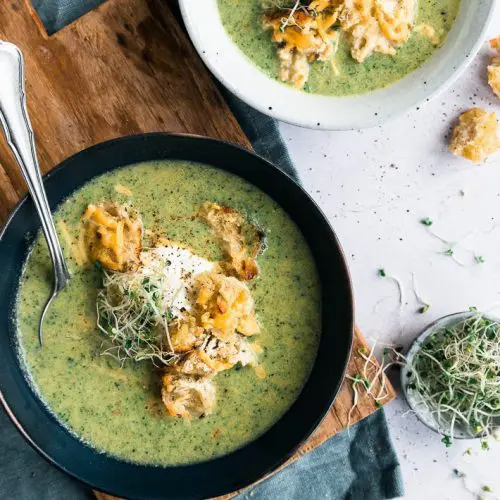 broccolisoep recept