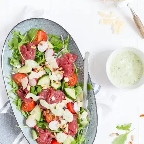 carpacccio salade