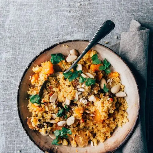couscous met pompoen