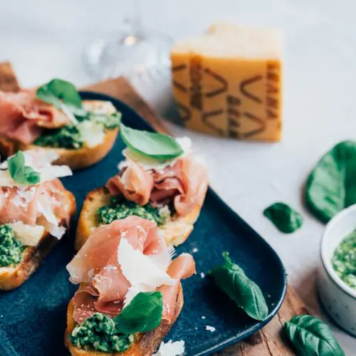 crostini prosciutto