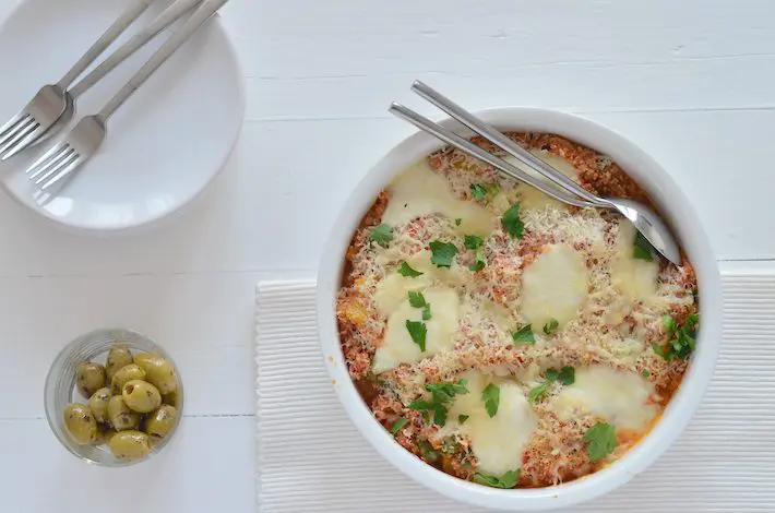 italiaanse quinoa ovenschotel