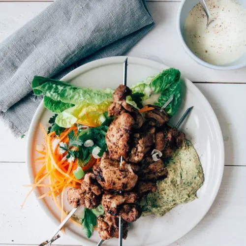 Kip kebab recept