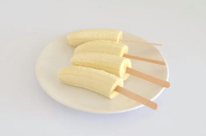 ontbijt bananen ijsjes