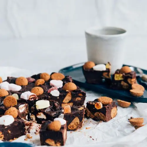 fudge van gecondenseerde melk