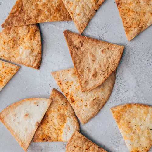 tortilla chips uit de oven
