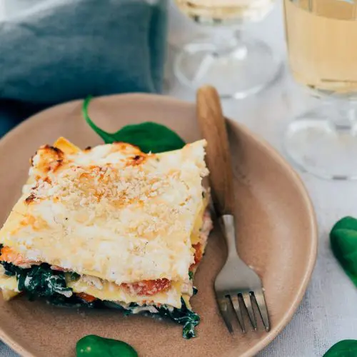 zalm lasagne