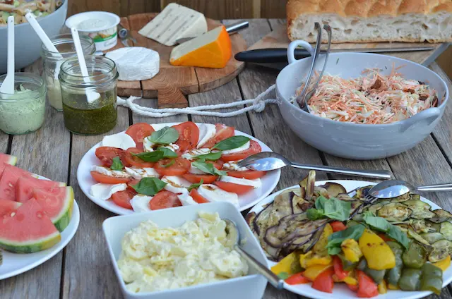 hamburger buffet