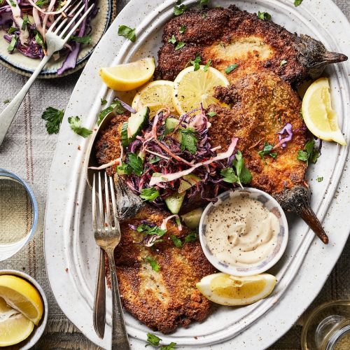 Aubergine schnitzel