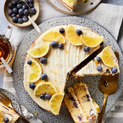 Blauwe bessen taart recept